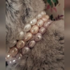 Pearl bracelets